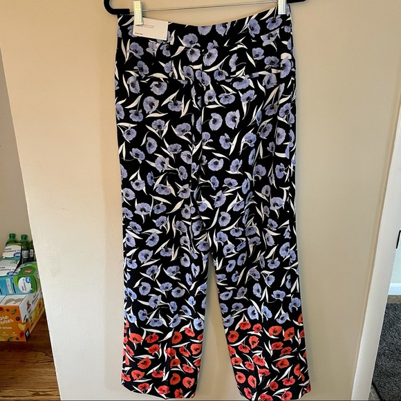 Ann Taylor Wide Leg Floral Pants - Picture 7 of 11